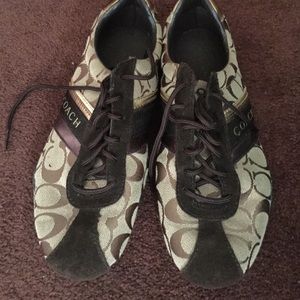 Coach tennis shoes