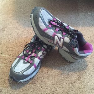 NEW New Balance Purple & Gray Running Shoes