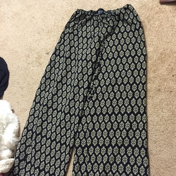 Printed Palazzo Pants