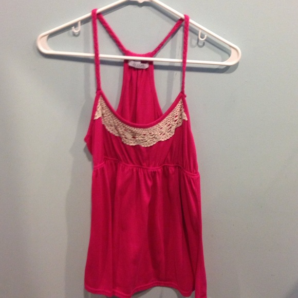 Delia's pink summer top!