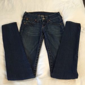 True Religion skinny jeans x-long