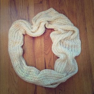 Wool infinity scarf