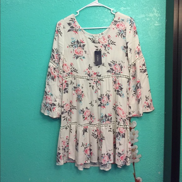 forever 21 spring flower dress