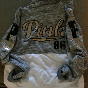 Traded to lovevspink   Vs bling hoodie size large