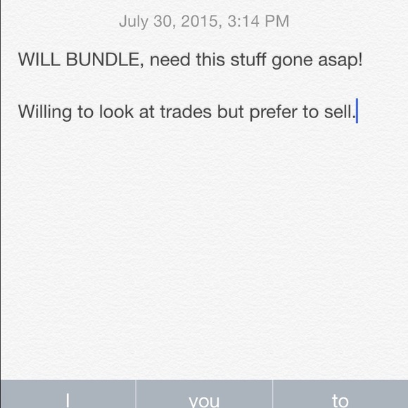 WILLING TO DO BUNDLES