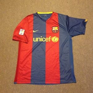 Nike Sphere Dry Barcelona LFP Soccer Jersey - Mens