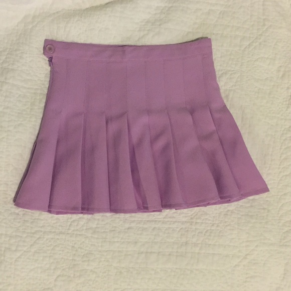 Pleated tennis skirt