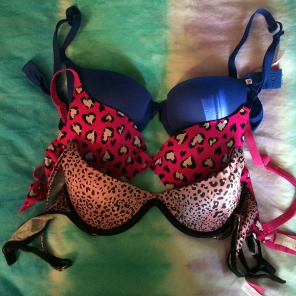SALE- Three PINK bras for the price of ONE!