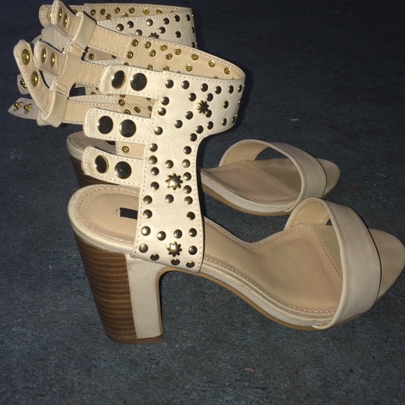 beige heels