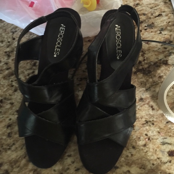 Black heels