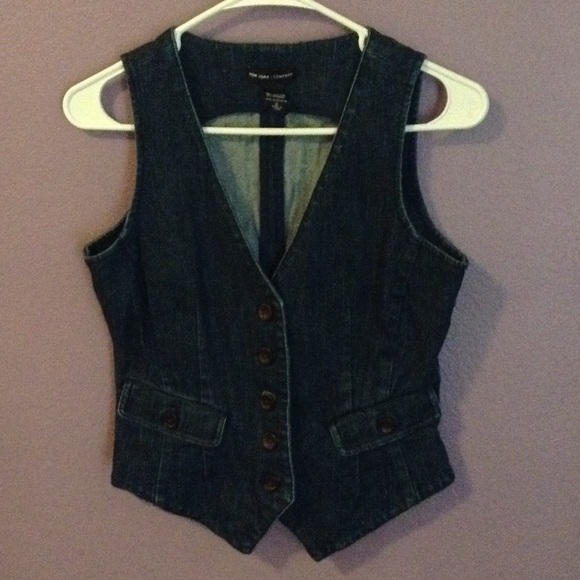 New York & Company Ladies Denim Vest