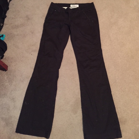 BKE Casuals flare black pants
