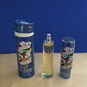 Mens Love & Luck Ed Hardy cologne