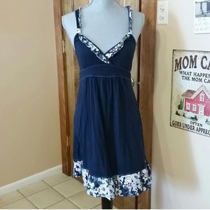 Navy Blue Sun Dress