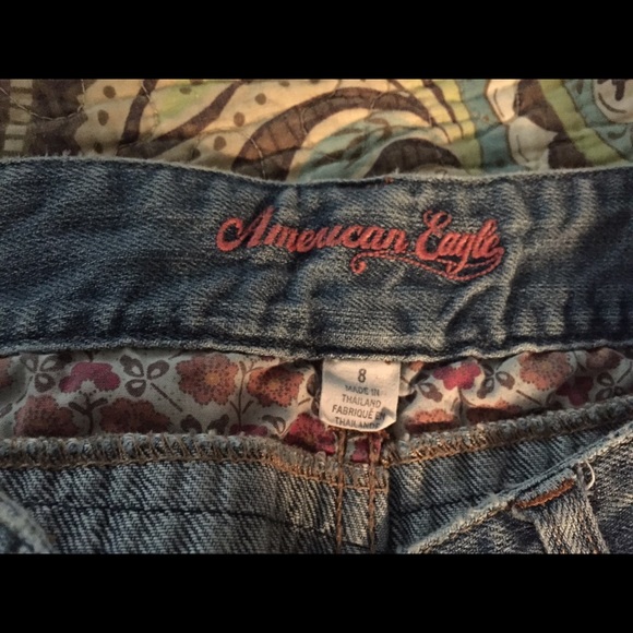 American Eagle denim skirt, size 8 - Picture 3 of 3