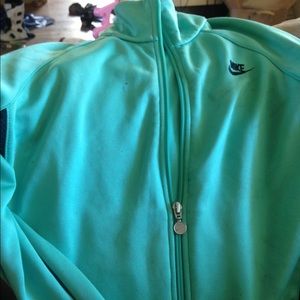 nike teal jacket