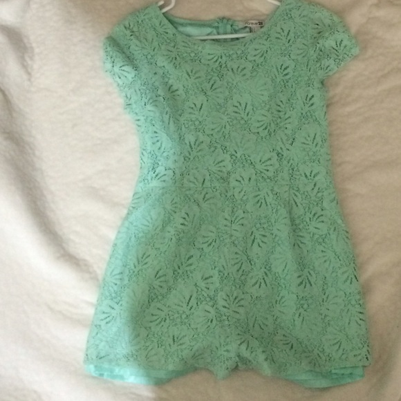 Forever 21 turquoise romber
