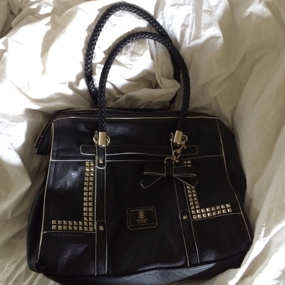 Guess Women's Road Trip Faux Leather Studded Bag