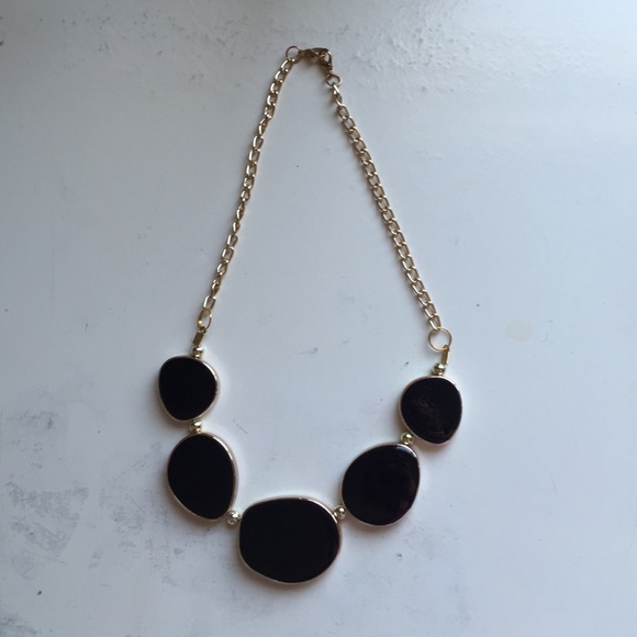 Black and Gold Necklace