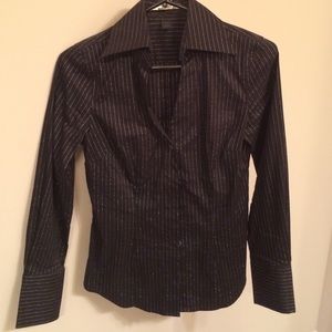 Black button down shirt