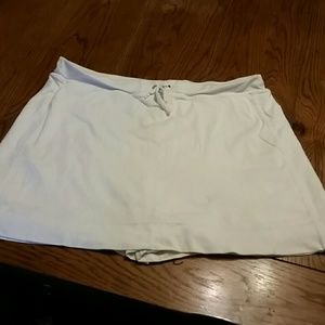 White skort