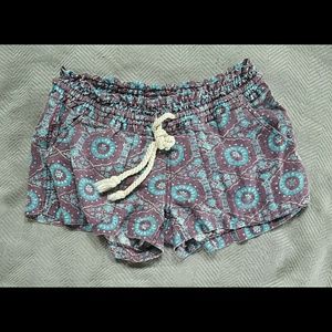 Mandala Print Beach Shorts