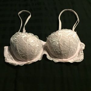 VS PINK light pink push up bra 32B