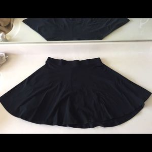PINK Black Circle Skirt