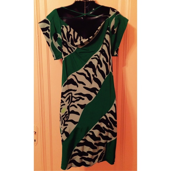 Gorgeous Silk DVF Animal Print Dress - Picture 4 of 4