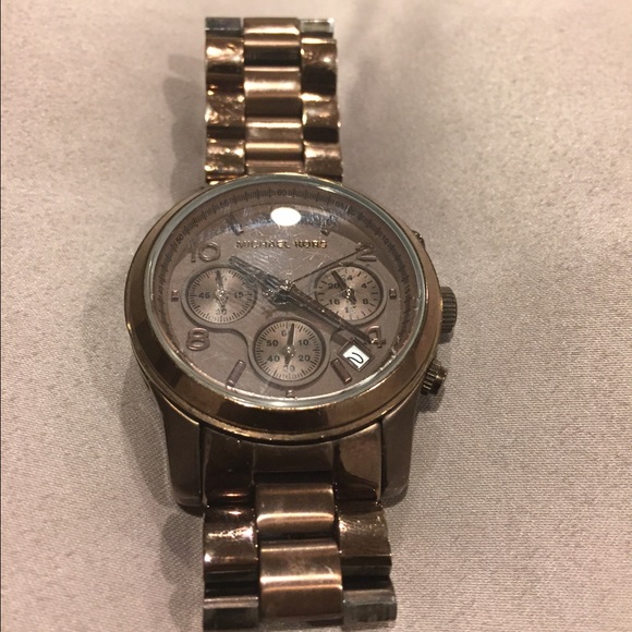 Brown Michael Kors watch