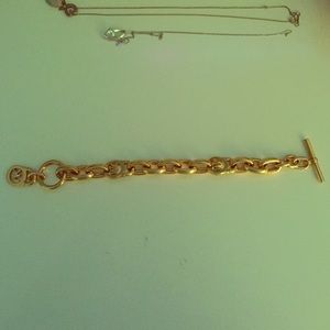 Michael Kors Rosegold link chain bracelet