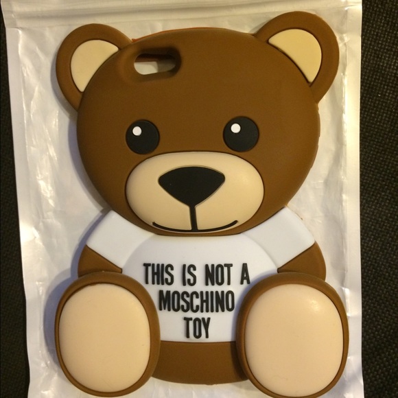Accessories - iPhone 6 Moschino bear phone case