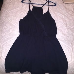 Item: navy blue romper!
