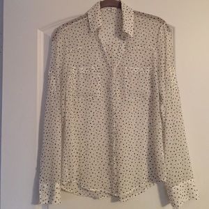 Sheet Star-Studded Blouse