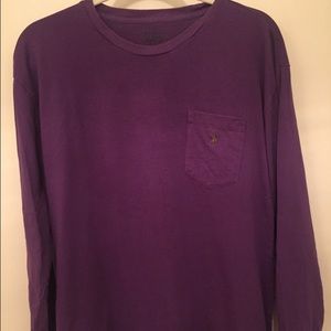 Long sleeve polo pocket tee