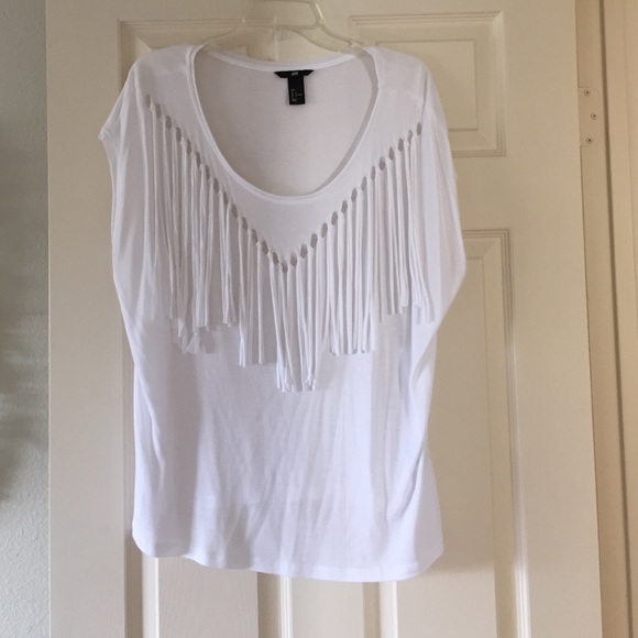 H&M Fringe Top