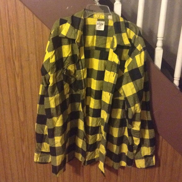 Black and yellow #flannel