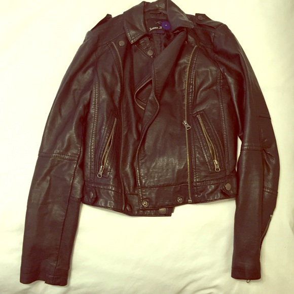 Forever 21 faux leather jacket