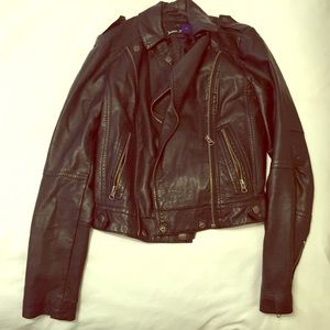 Forever 21 faux leather jacket