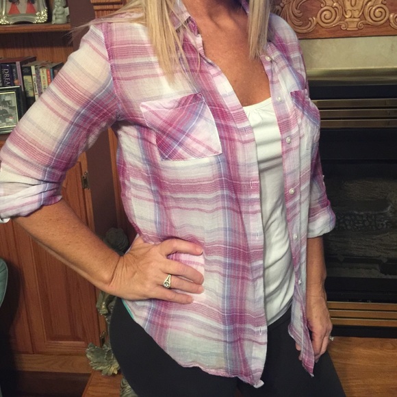 Purple flannel