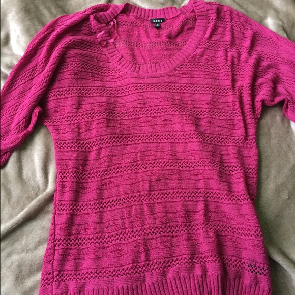 Cute Pink Lace Shirt Torrid