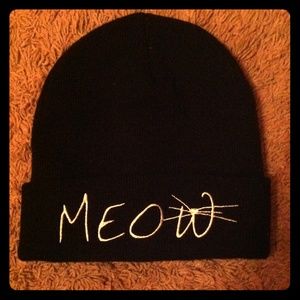 Cute "Meow" Beanie