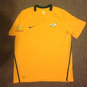Nike Mens Australia Soccer Jersey