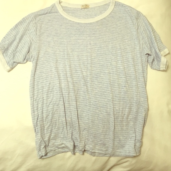 Brandy Melville pinstriped tee size S