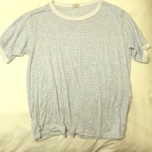Brandy Melville pinstriped tee size S