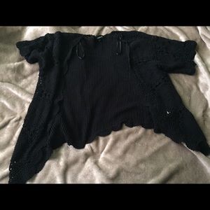 Lace Sweater Cardigan