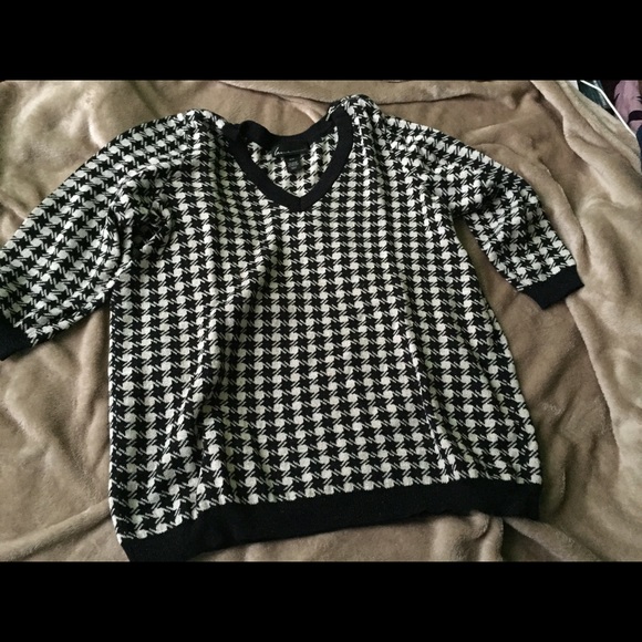 Lane Bryant Houndstooth Sweater