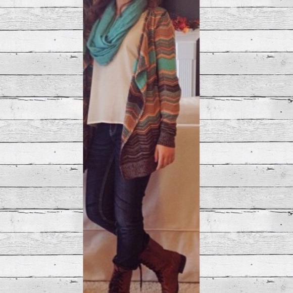Chevron Print Sweater