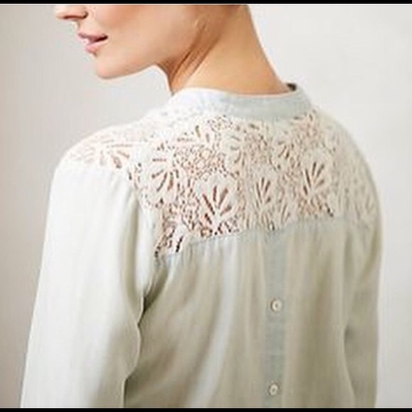 Anthropologie Chambray Shirt (for @kjseide ONLY)