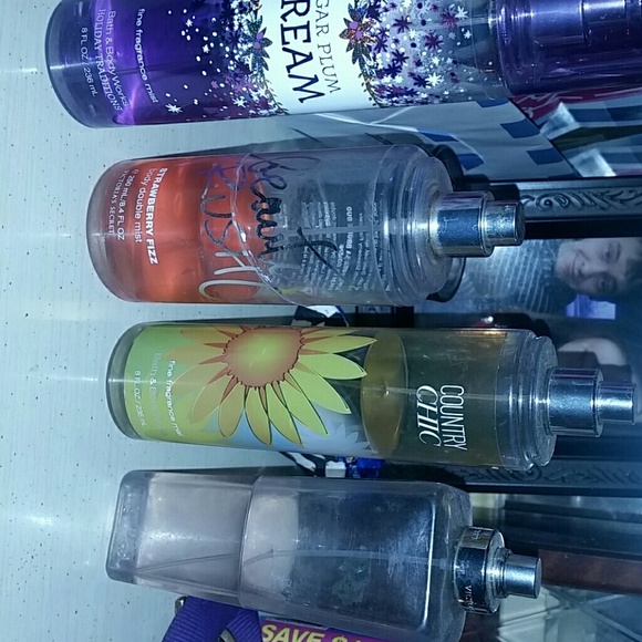 Perfume half used